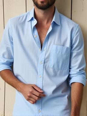 린넨 여름 셔츠